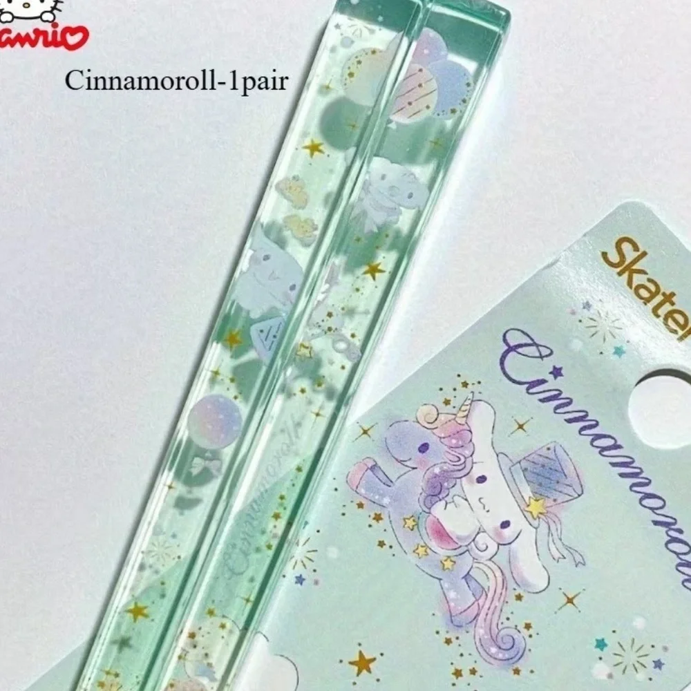 Cinnamoroll Chopsticks with Blue and White Design